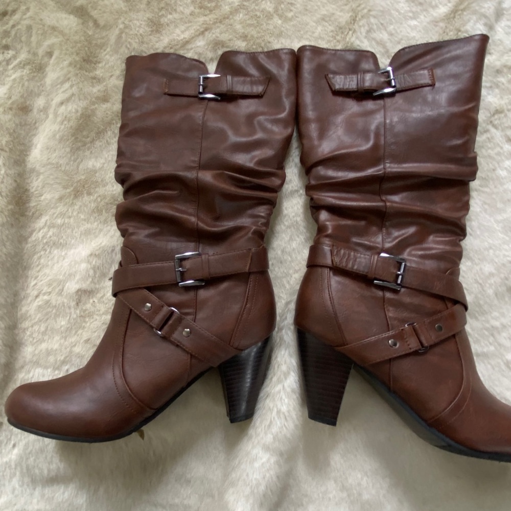 Brown boots